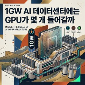 ai thumbnail poster 1GW AI 데이터센터에는 GPU가 몇 개 들어갈까 1789512494